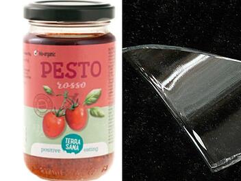 Pesto Rosso Rückruf wegen Glasscherben im Produkt
