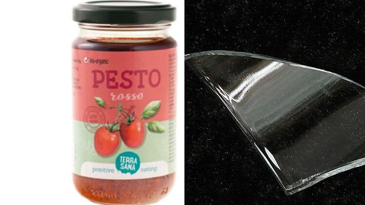 Pesto Rosso Rückruf wegen Glasscherben im Produkt
