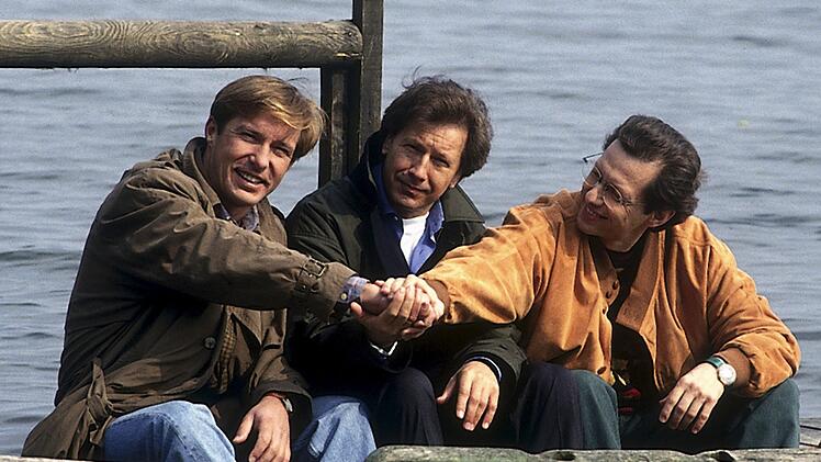 Beliebte Arztserie der 90er-Jahre: Michael Lesch (links), Bernd Herzsprung (Mitte) und Stephan Schwartz waren die "Freunde f&uuml;rs Leben".