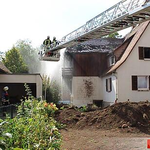 Wohnhausbrand in Bad Windsheim