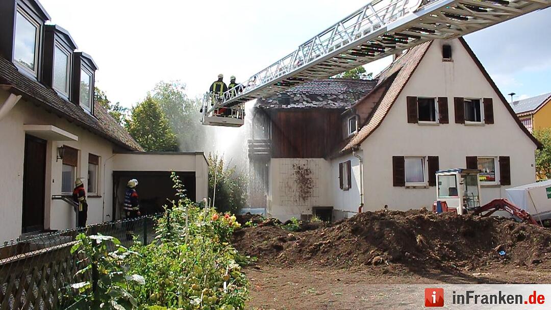 Wohnhausbrand in Bad Windsheim