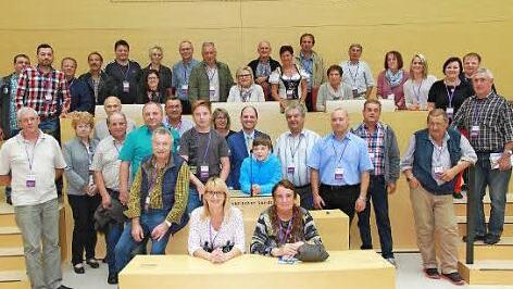 Die Kirchehrenbacher besuchten auf Einladung von MdL Michael Hofmann den Landtag in M&uuml;nchen.  Foto: Leo H&uuml;hnlein