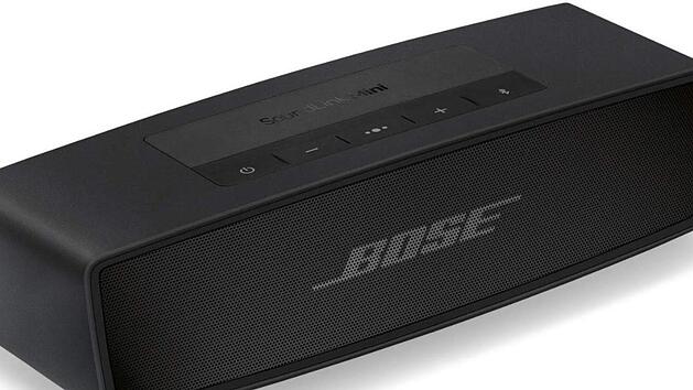 Klein und handlich, aber trotzdem ganz groß im Klang: Der Bluetooth-Lautsprecher SoundLink Mini II von Bose. Bild: Screenshot/Amazon