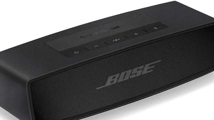 Klein und handlich, aber trotzdem ganz groß im Klang: Der Bluetooth-Lautsprecher SoundLink Mini II von Bose. Bild: Screenshot/Amazon