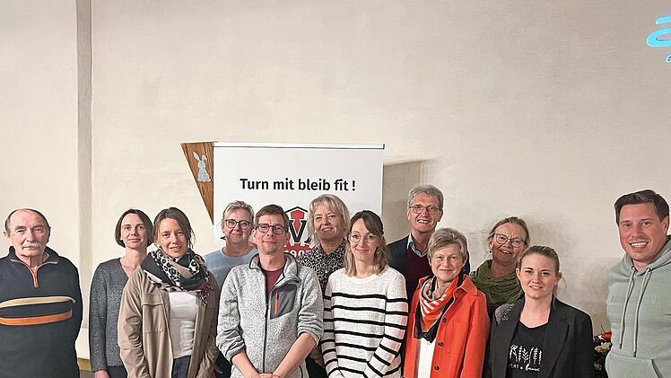 Der neue Vorstand des Turnvereins.