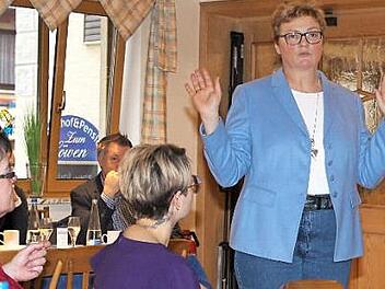 Monika Hohlmeier zu Gast bei der Frauenunion  Foto: Roland Dietz