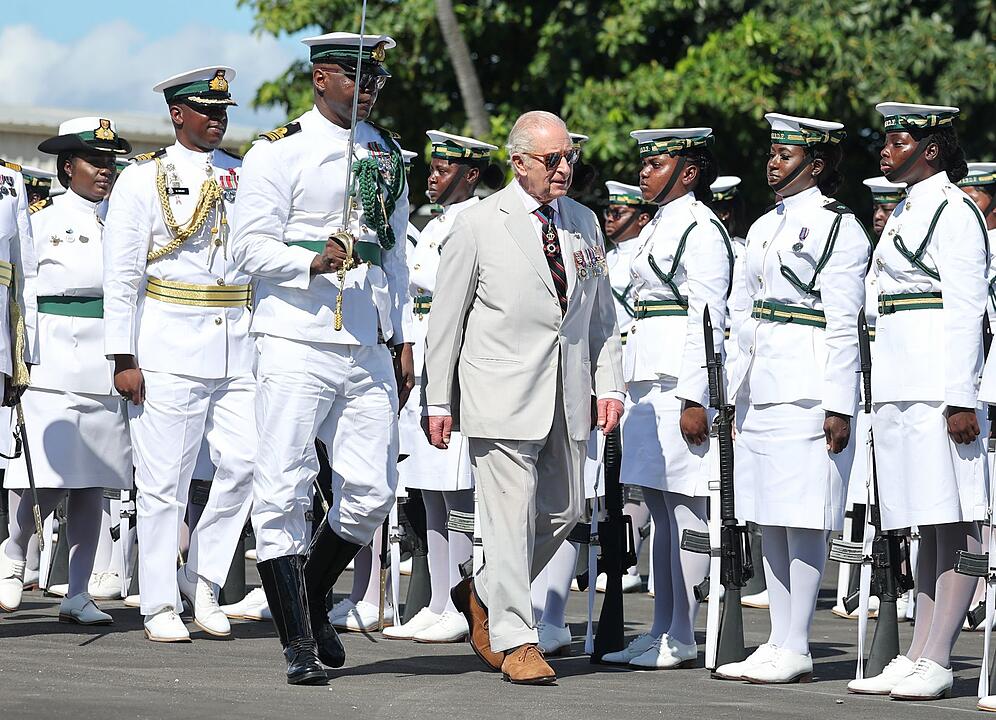 K&ouml;nig Charles III. auf den Bahamas