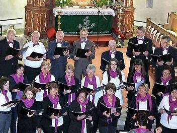 Seinen 70. Geburtstag feierte der Kirchenchor Grafengehaig am Sonntag. Foto: Klaus Klaschka