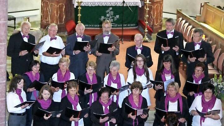 Seinen 70. Geburtstag feierte der Kirchenchor Grafengehaig am Sonntag. Foto: Klaus Klaschka