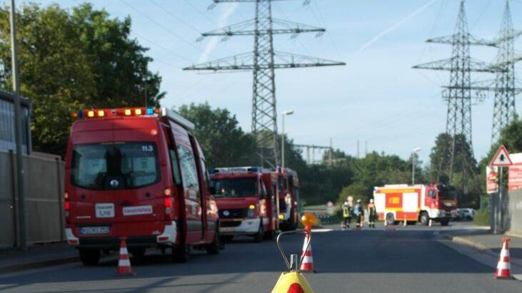 Die Von-Linde-Straße war gesperrt.