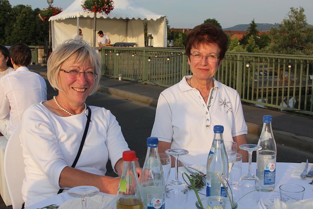 White Dinner in Kitzingen