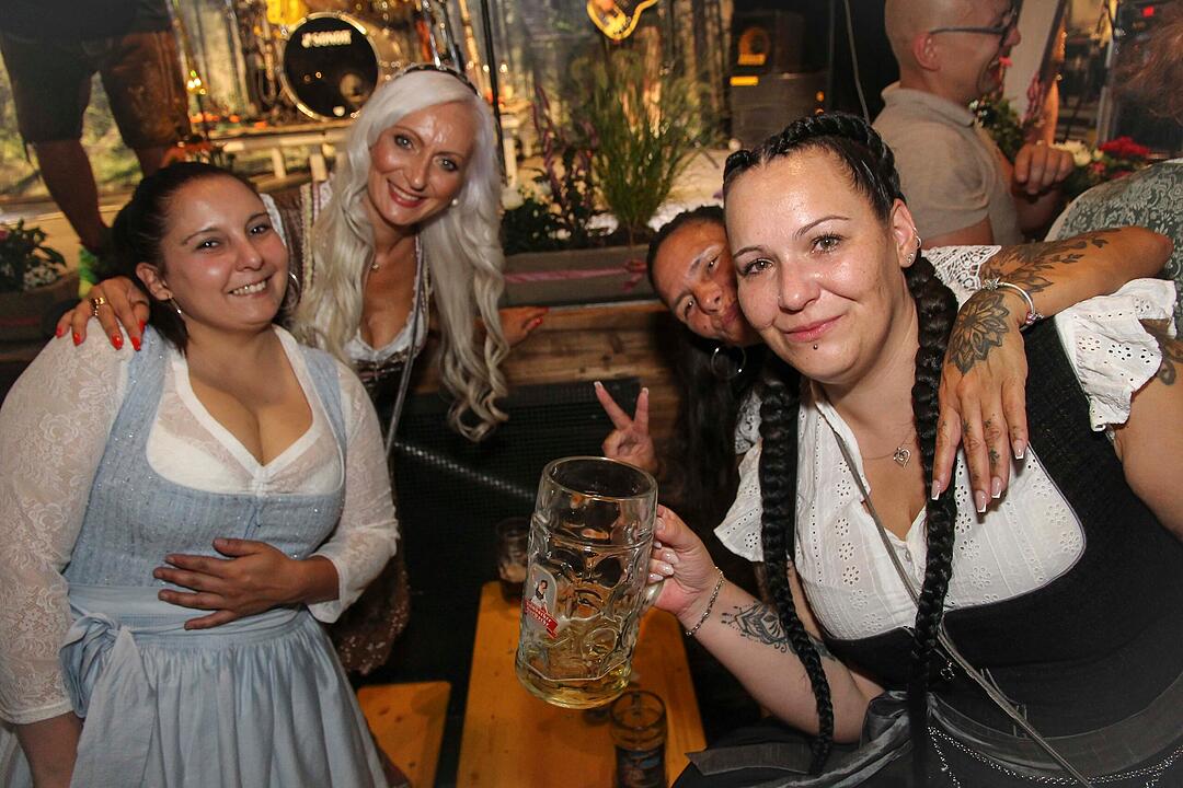 Die Wilderer spielten am Freitagabend auf.
