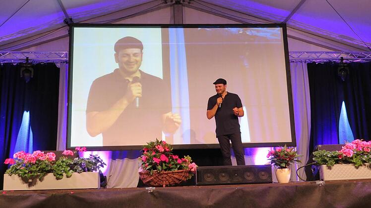 Kaya Yanar in Euerdorf.  Foto: Doris Bauer