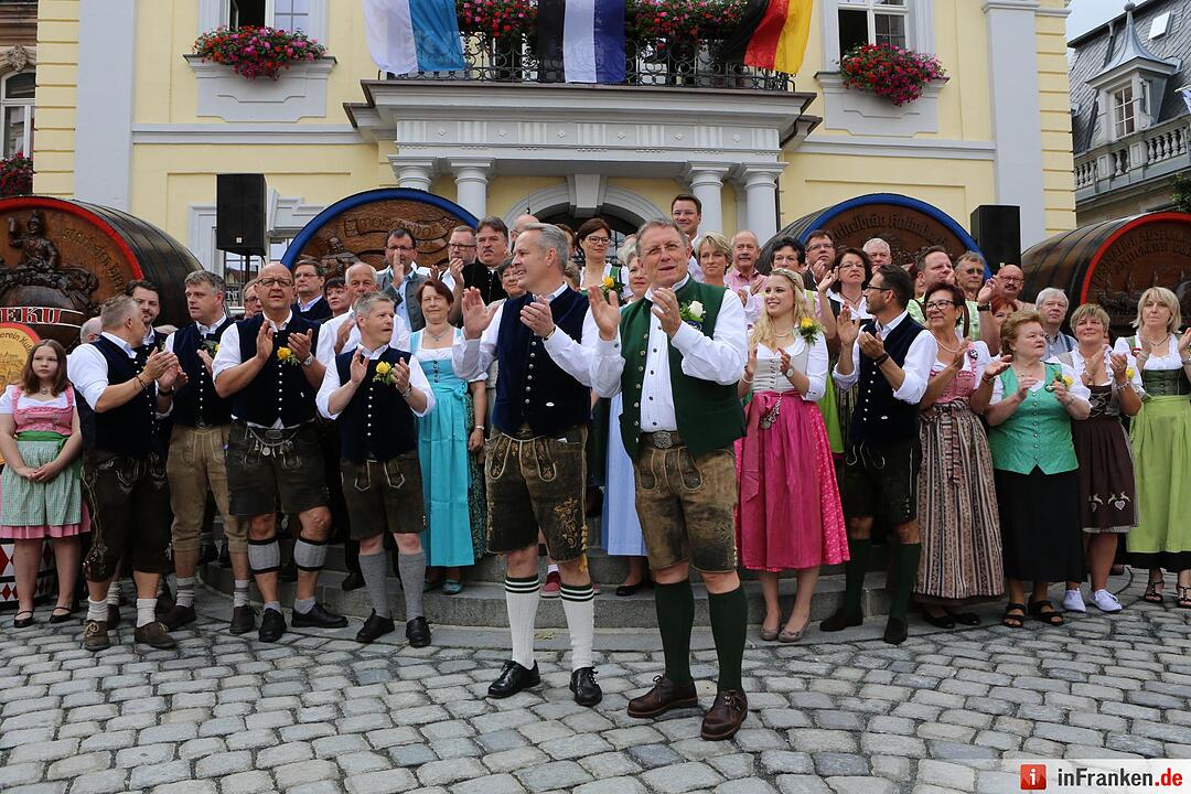 Kulmbacher Bierwoche - der Anstich