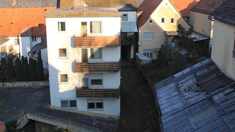 Blick in den Hof des Bären-Geländes vom ehemaligen Brauhaus aus. Foto: Matthias Einwag