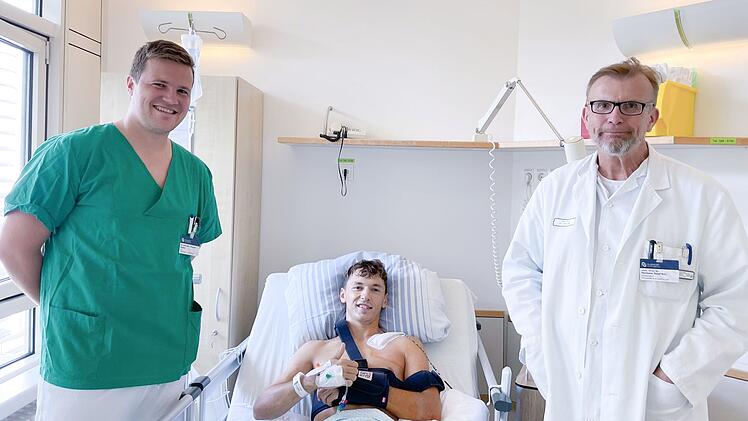 FCN-Stürmer: Klinikum Nürnberg drückt Benjamin Goller nach schwerer Verletzung Daumen