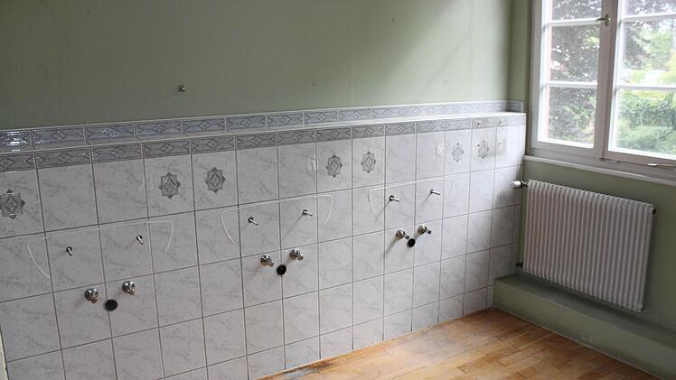 Der Sanirärbereich muss komplett erneuert werden. Foto: Mäuser