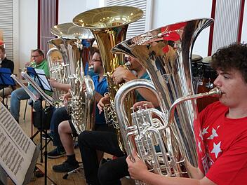 Die Bl&auml;ser   der Brass Band Bamberg nahmen im vergangenen Jahr tei.  Tim F&ouml;rster
