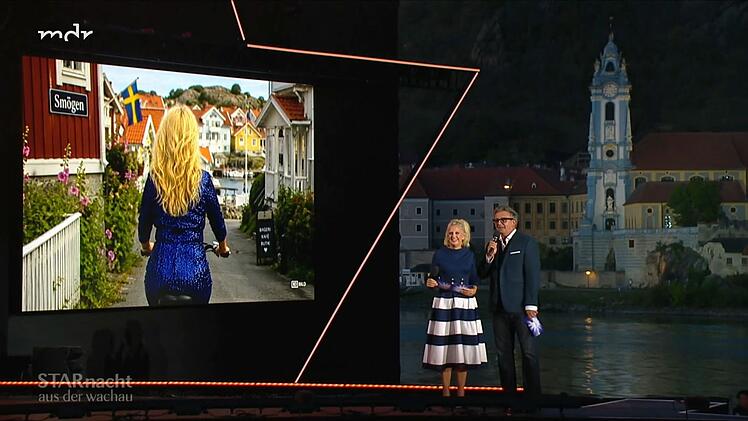 Barbara Sch&ouml;neberger pr&auml;sentierte dem TV-Publikum eine lustige KI-Panne.
