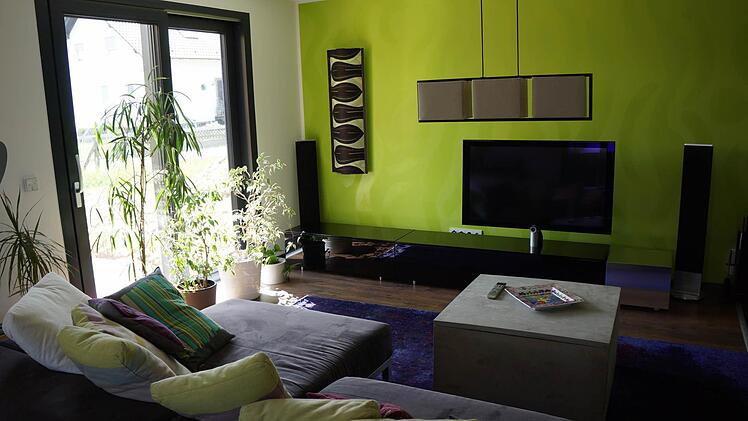 Blick ins Wohnzimmer  Foto: privat