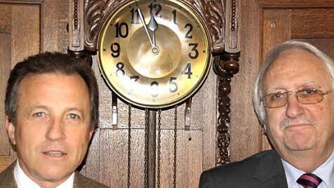 Heinz Stempfle (rechts) und Hans Markwalder führen den Kurverein. Foto: Edgar Bartl