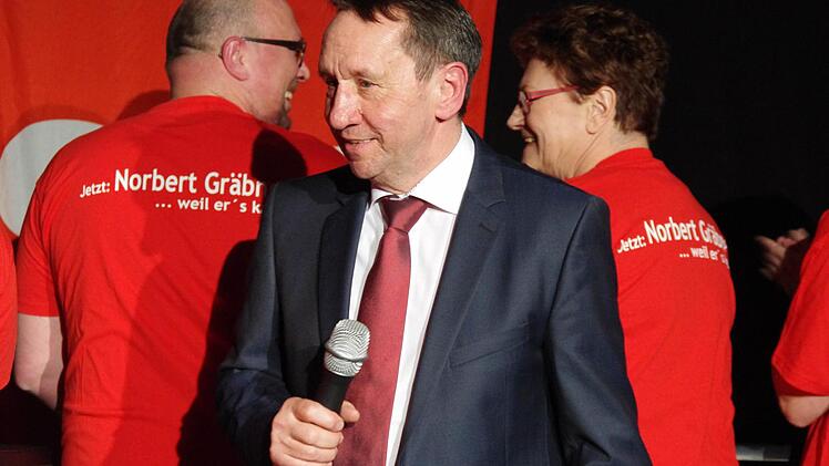 Bei der Nominierung von Norbert Gräbner. Foto: Marco Meißner