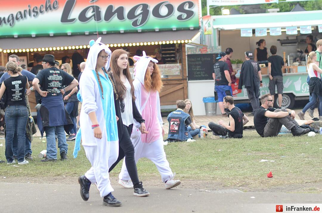 Rock im Park 2016 - Menschen und Party