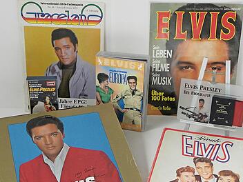 Elvis-Fans dürften angesichts der vielen Dokumente bei den Grenzlandtauschtagen voll auf ihre Kosten kommen. Foto: pr