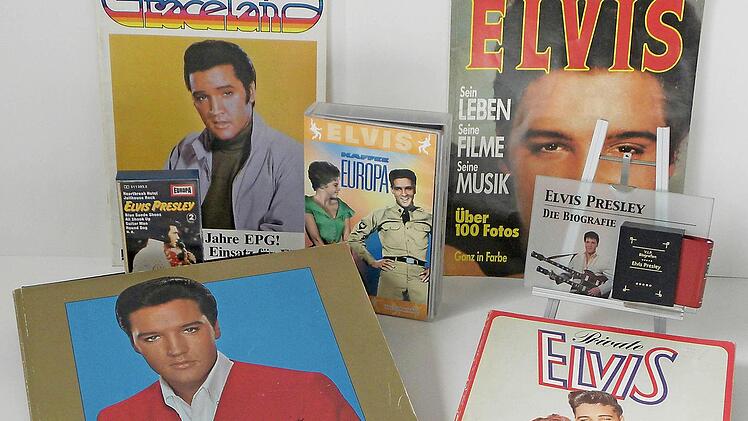 Elvis-Fans dürften angesichts der vielen Dokumente bei den Grenzlandtauschtagen voll auf ihre Kosten kommen. Foto: pr