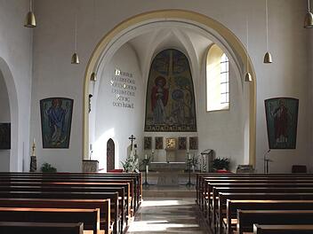 Am kommenden Sonntag beim Festgottesdienst werden aufgrund der Pandemie nicht alle Plätze in der Pfarrkirche St. Bartholomäus besetzt werden können.  Archiv Michael Wunder