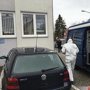 Banküberfall in Hausen bei Forchheim