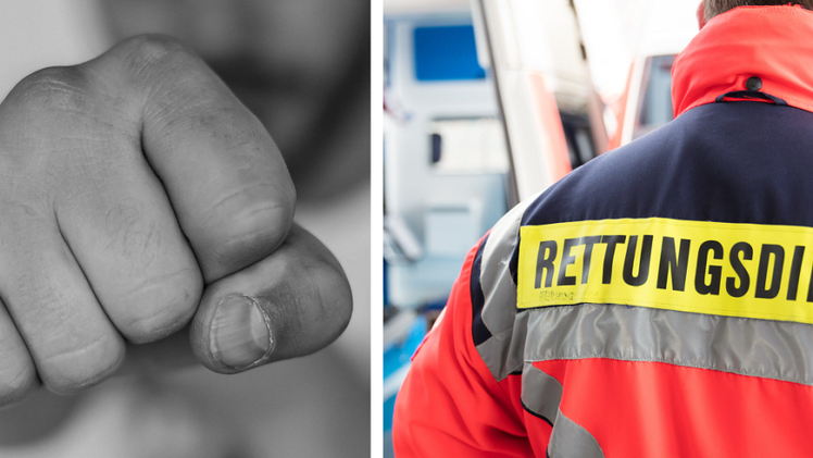 Symbolbild: Schlagen, Sanit&auml;ter, Rettungsdienst