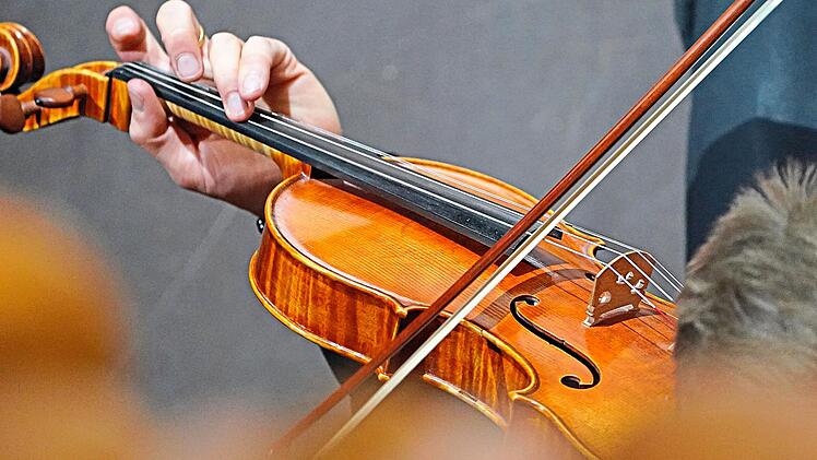 Im September findet das gro&szlig;e Abschlusskonzert der Internationalen Violinakademie statt.Marcus Brandt/dpa