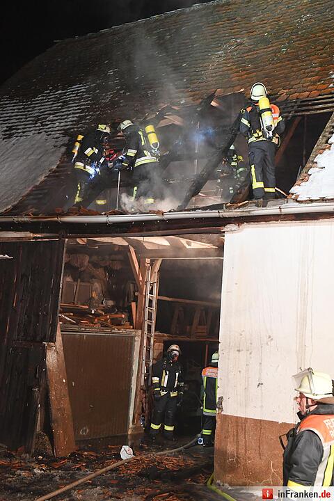 Scheunenbrand Pettstadt