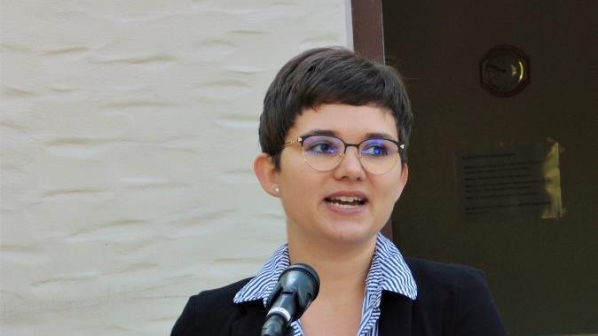 Die 26-jährige Verena Lorz freut sich auf ihre neuen Aufgaben in Höchstadt.