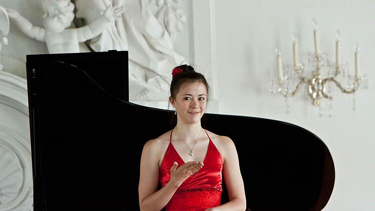 Nina Scheidmantel gastierte im Kaisersaal von Banz. Foto: Jochen Berger