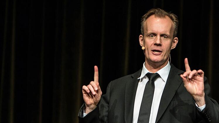 Impressionen von Max Uthoffs Coburg-Gastspiel im Kongresshaus.Foto: Jochen Berger