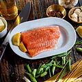 Fisch wirkt vorbeugend: Wer regelmäßig Lachs und Co. verzehrt, kann sein Darmkrebsrisiko senken. Symbolfoto: David B. Townsend/Unsplash.com