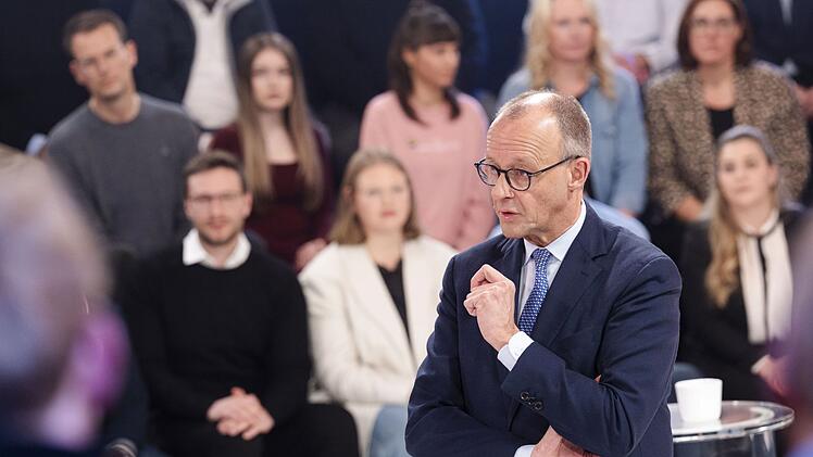 Friedrich Merz stellte sich in der Live-Sendung den Fragen von 150 Bürgerinnen und Bürger aus allen Ecken des Landes.