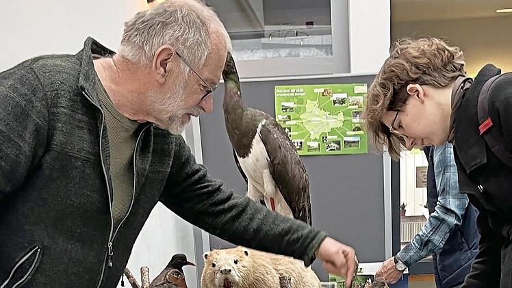 Der Bund Naturschutz im Landkreis Bad Kissingen informierte im Foyer der Georgi-Kurhalle &uuml;ber den Artenschutz.
