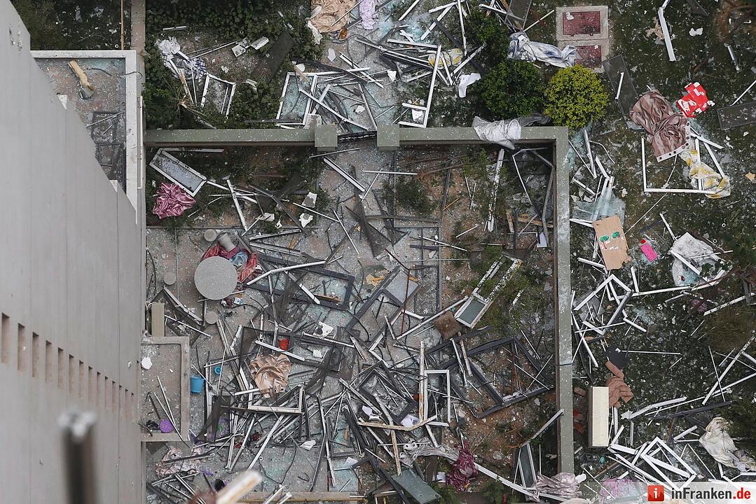 Aftermath of huge explosion in Chinese port city of Tianjin