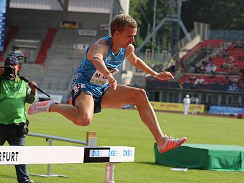 Martin Grau befindet sich in steigender Form. In Dessau lief er seine zweitbeste Zeit über 3000 Meter Hindernis. Foto: Archiv, Kiefner