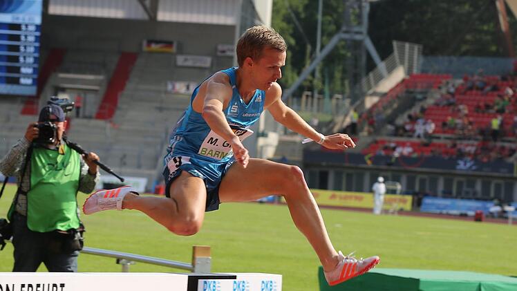 Martin Grau befindet sich in steigender Form. In Dessau lief er seine zweitbeste Zeit über 3000 Meter Hindernis. Foto: Archiv, Kiefner