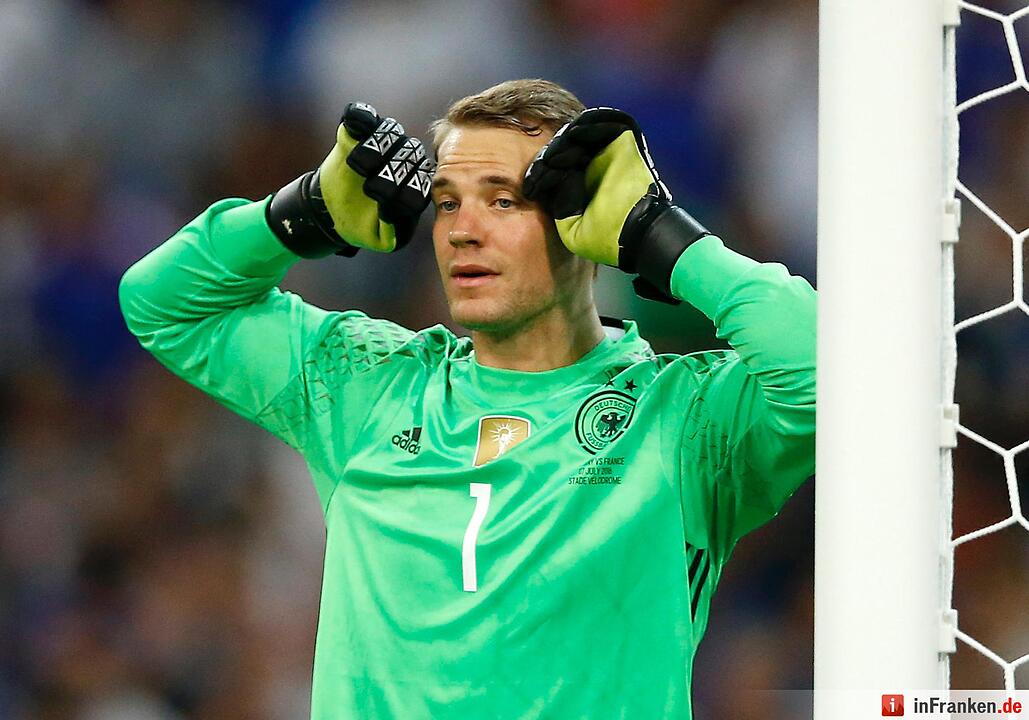 e bittere Niederlage der Deutschen