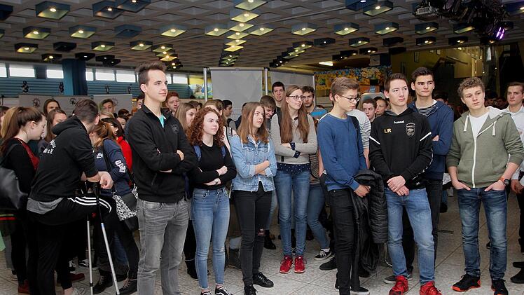 Das Interesse an der Möglichkeit zur Berufsorientierung war außerordentlich groß.Günther Geiling