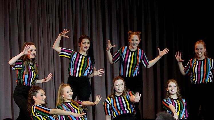 Die Jazz-Dance-Gruppe aus Wonfurt