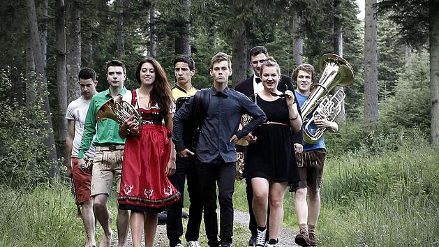 Das Ensemble "SeppDeppSeptett" gestaltet am Donnerstag (11. Juli, 19.30 Uhr) in der Alten Pakethalle den Abschluss des Festivals "Klanggrenzen" in Coburg.Foto: PR