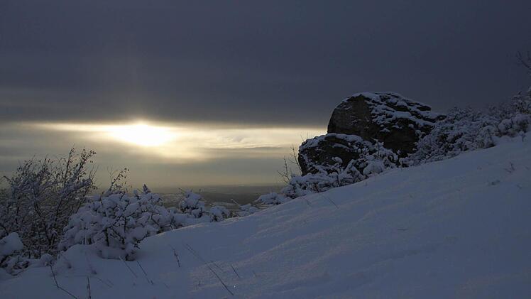 und die Sonne verschwindet auch langsam ...