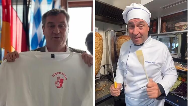Nürnberg: Söder verrät seinen Lieblingsdöner - und lädt Follower zum Essen ein
