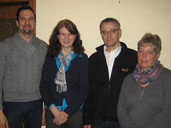 Stefan Schwarz, Barbara Merkert, Eberhard Hörlin und Monika Hörlin vertreten den Verein ,Kirchgaden Seinsheim' auch weiterhin.  Foto: privat